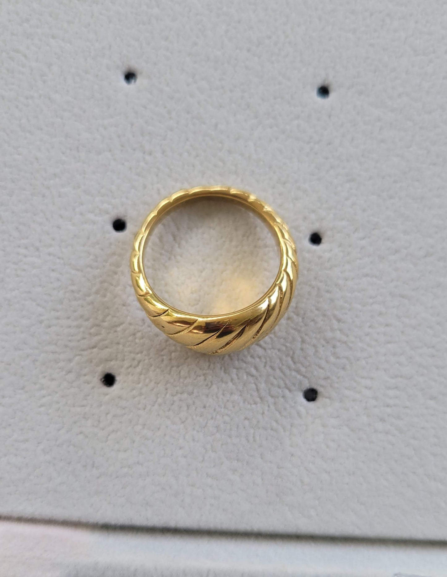 Croissant Ring in Stainless Steel - Jewelry - Nury M Jewelry