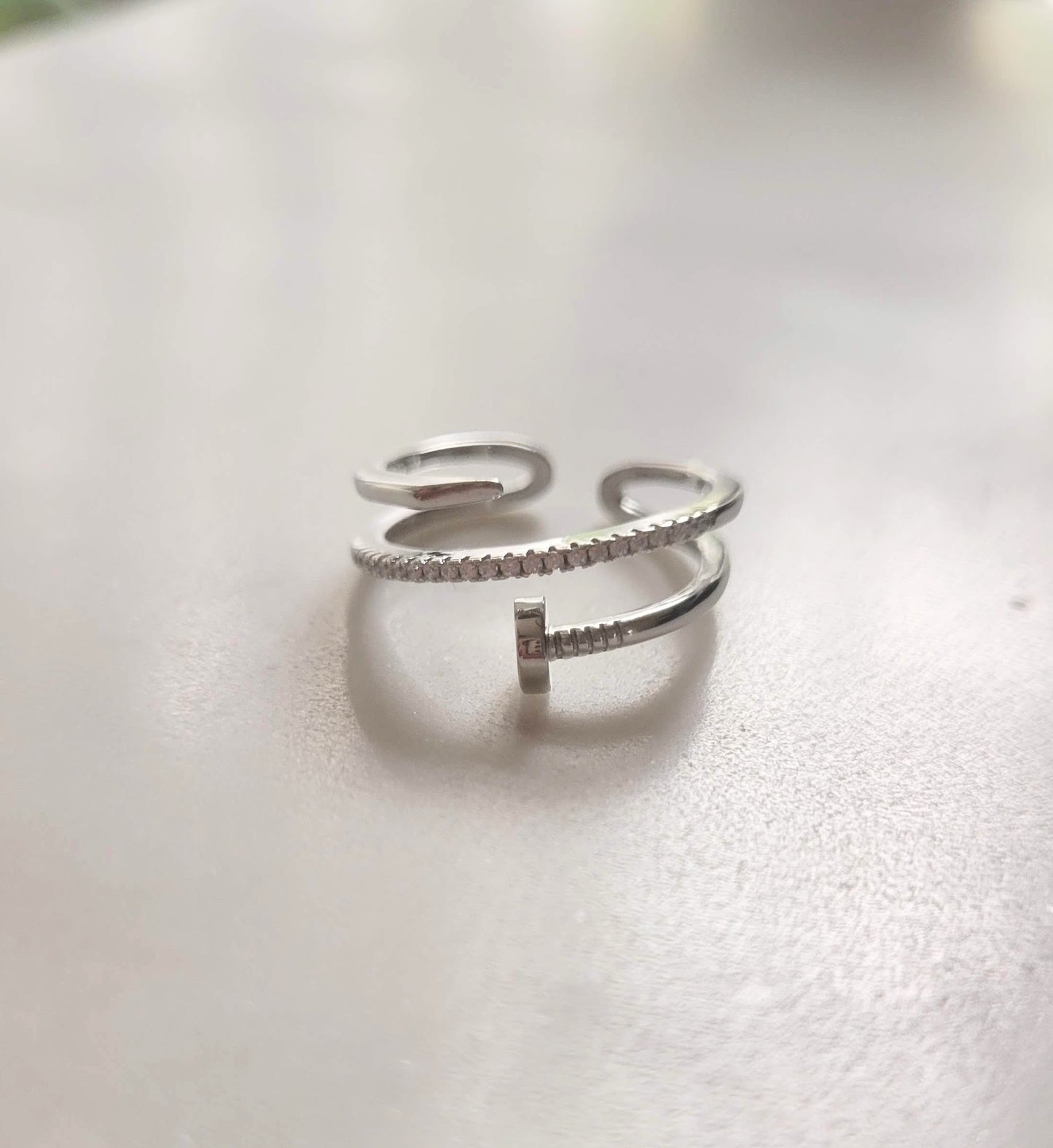 Sterling Silver Wrapped Ring - Jewelry - Nury M Jewelry