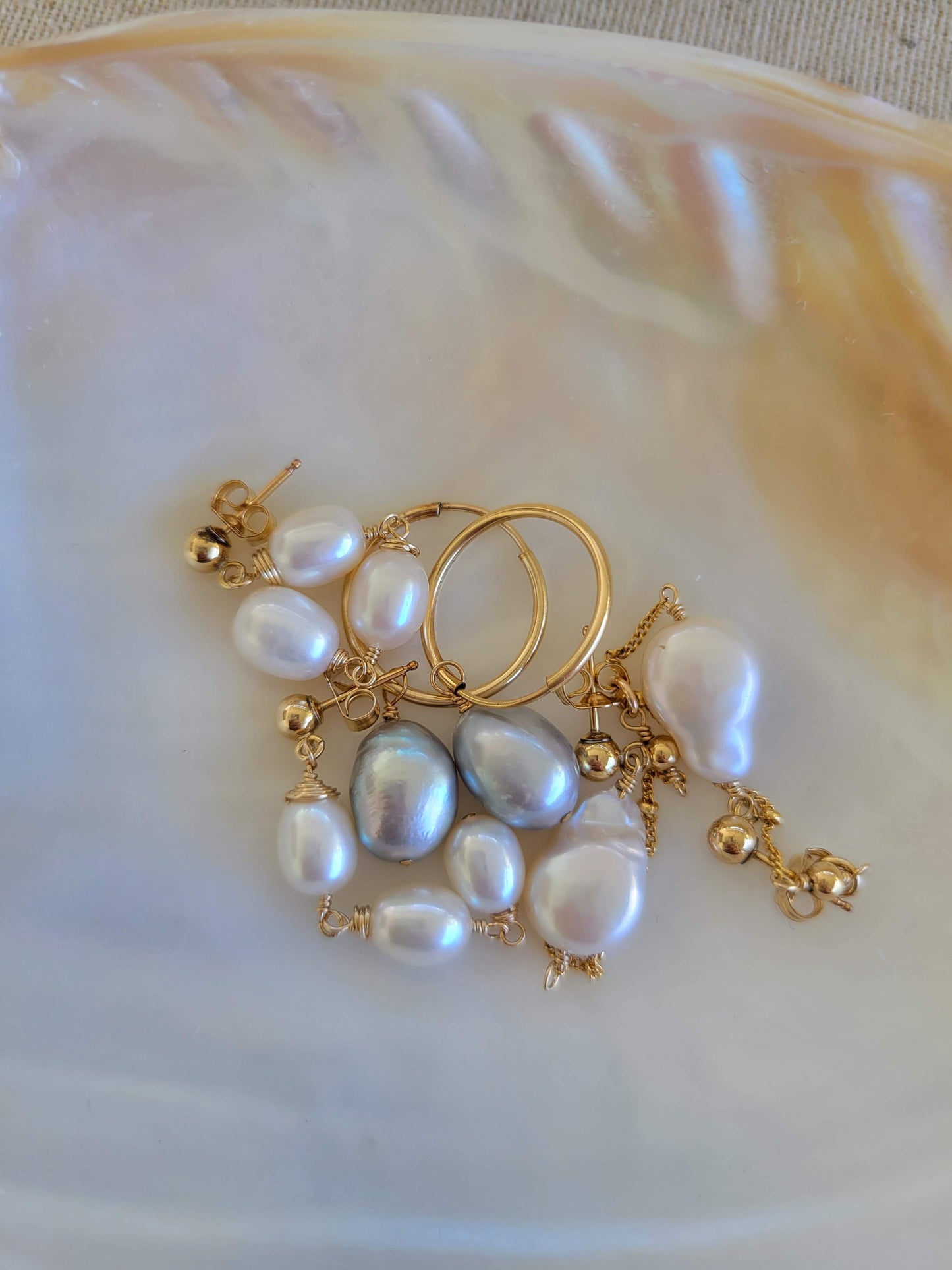 Eli Wedding Earrings - Jewelry -  Nury M Jewelry