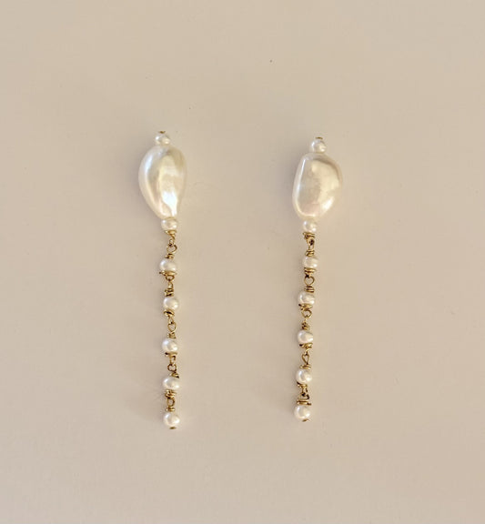 Adele Earrings - Wedding Earrings - Jewelry - Nury M Jewelry