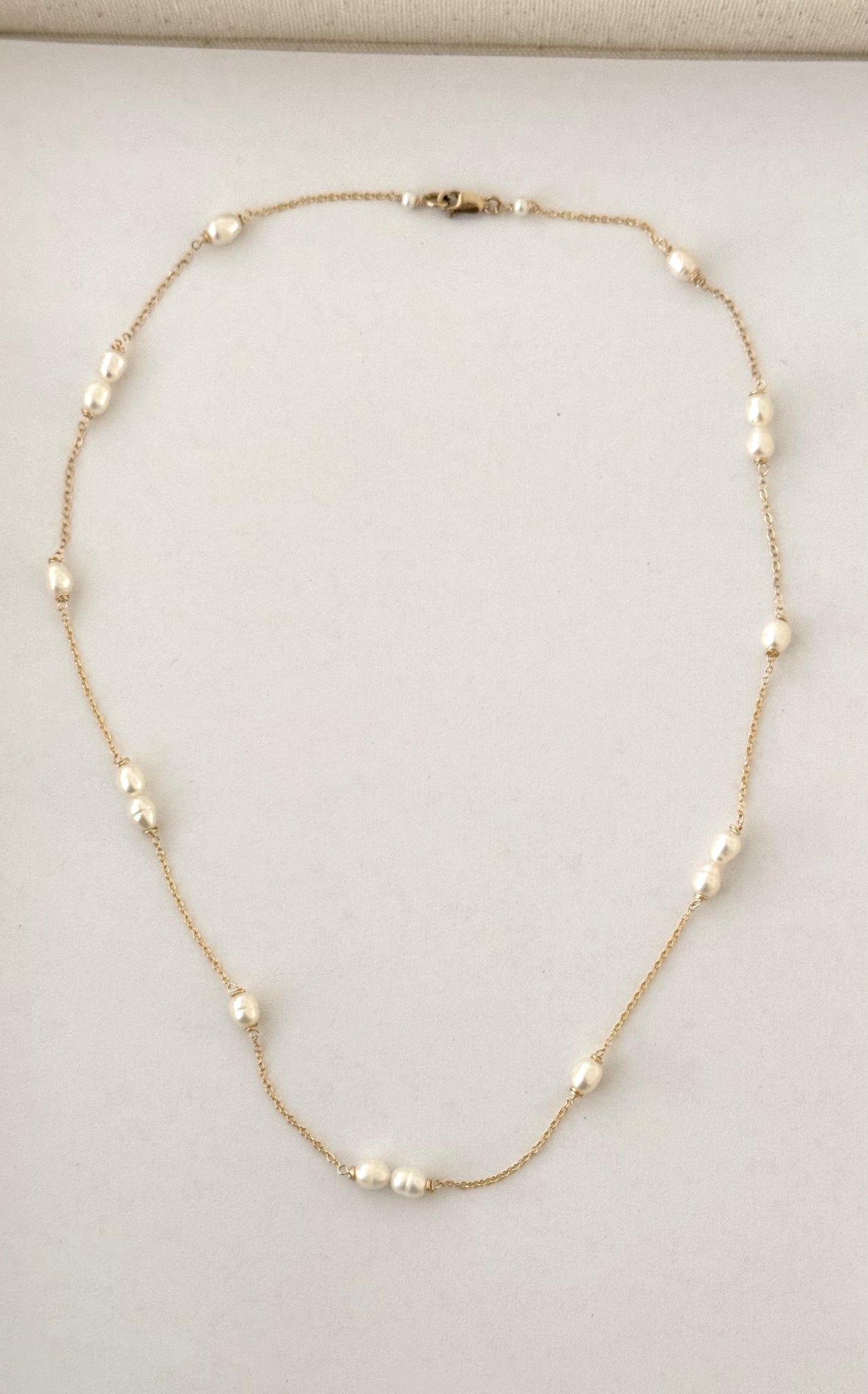 Talia Pearl Layering Necklace -  Nury M Jewelry
