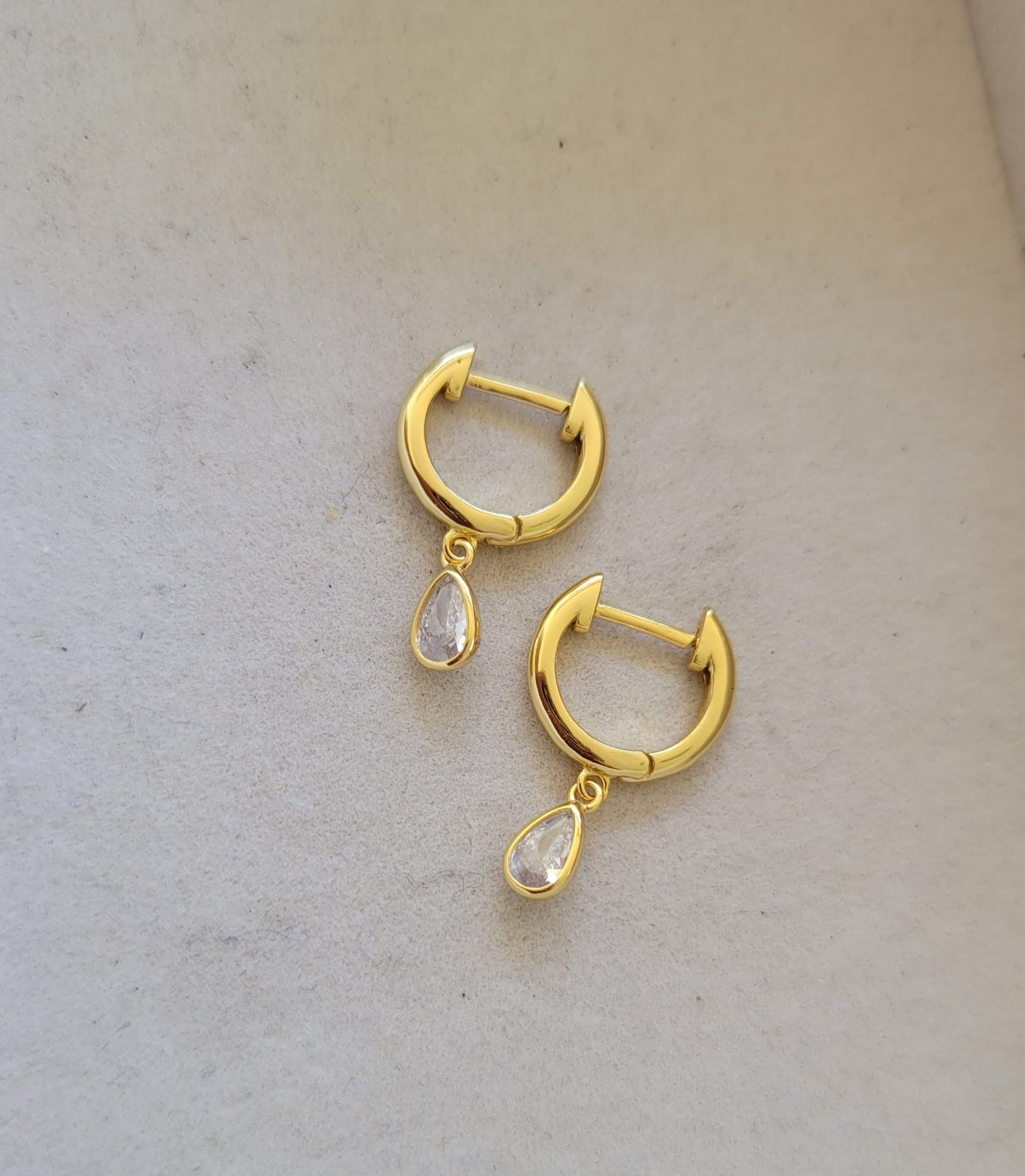 Classic Hoop Crystal Earrings - Jewelry - Nury M Jewelry